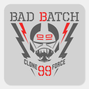 The Bad Batch   Clone Force 99 - Wrecker Square Sticker