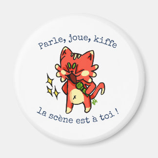 The Badge of Freedom of Expression Magnet