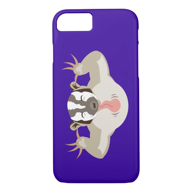 The Badgering Badger_purple Case-Mate iPhone Case (Back)