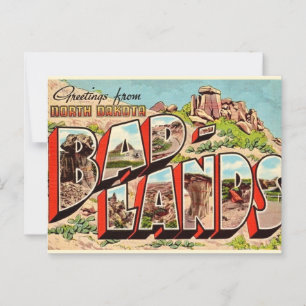 The Badlands NP Postcard