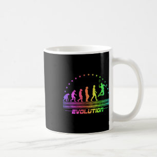 The Badminton Evolutions Retro Shuttle Men's Badmi Coffee Mug