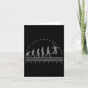 The Badminton Evolutions Retro Shuttle Mens Badmin Card