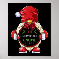 The Badminton Gnome Matching Family Group Christma