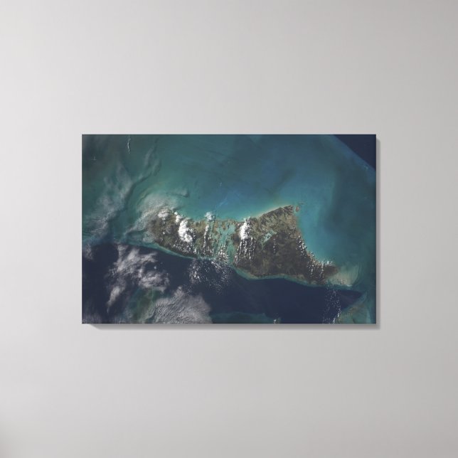 The Bahamas' Andros Island Canvas Print (Front)