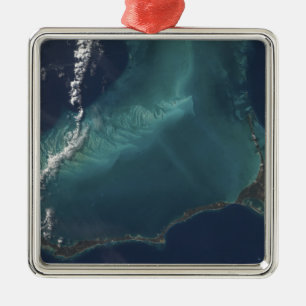 The Bahamas' lengthy narrow Eleuthra Island Metal Ornament