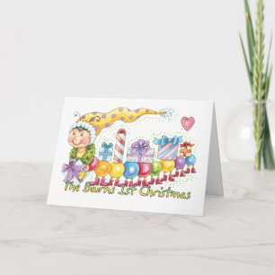 The Bairns 1st Christmas - Cute Bairns Baby Card