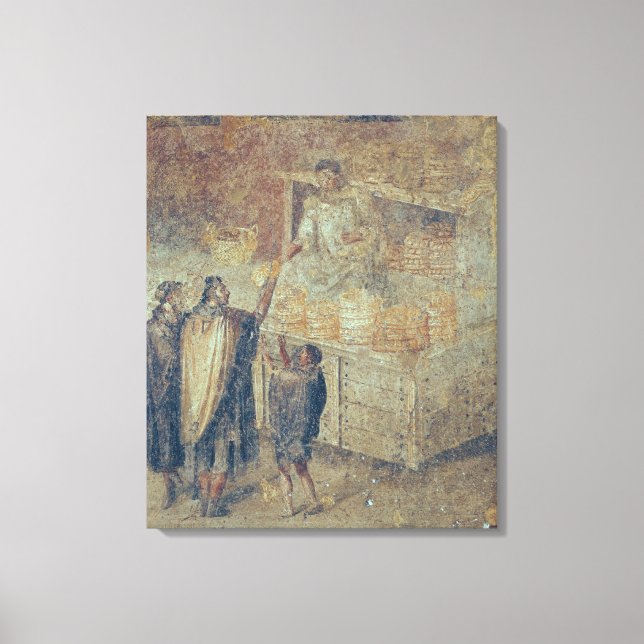 The Baker's Shop, from the 'Casa del Canvas Print (Front)