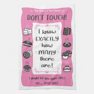 The Baker's Tea Towel Gift (Pink)