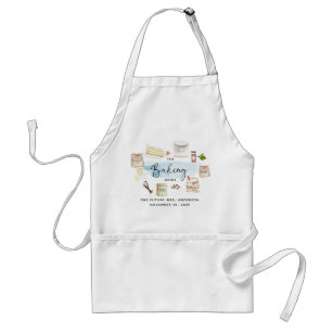The Baking Bride Illlustrated Future Mrs. Shower Standard Apron
