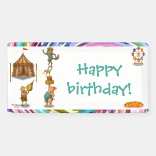 The Balancing Bunch birthday Banner