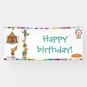 The Balancing Bunch birthday Banner