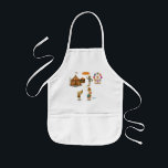 The Balancing Bunch Kids Apron<br><div class="desc">Once upon a circus ring, Petra the pig, Tilly the sheep, and Rolf the wolf took the old fairy tale of the Three Little Pigs and turn it upside down in this balancing act! This time, it’s Tilly the sheep who huffs and puffs and blows the WOLF down! You can...</div>
