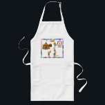 The Balancing Bunch Long Apron<br><div class="desc">Once upon a circus ring, Petra the pig, Tilly the sheep, and Rolf the wolf took the old fairy tale of the Three Little Pigs and turn it upside down in this balancing act! This time, it’s Tilly the sheep who huffs and puffs and blows the WOLF down! You can...</div>