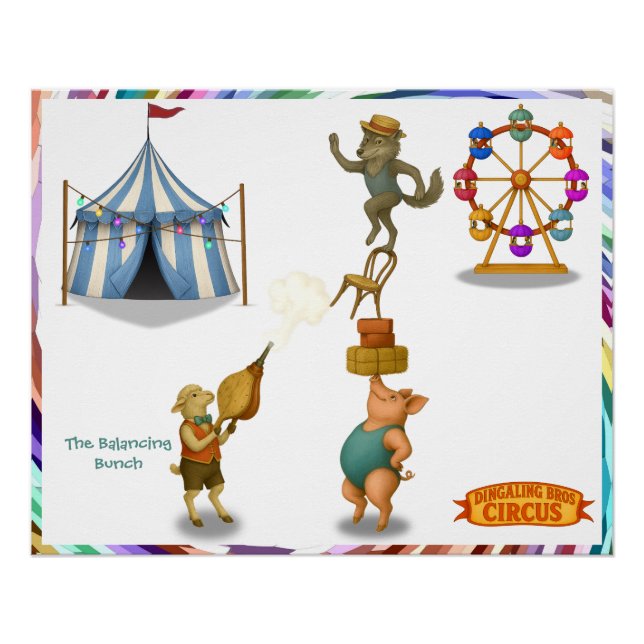 The Balancing Bunch Poster (Front)