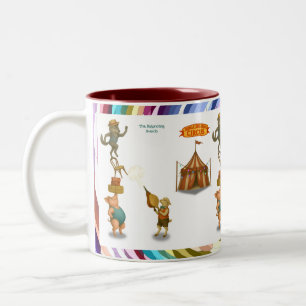 The Balancing Bunch Two-Tone Coffee Mug