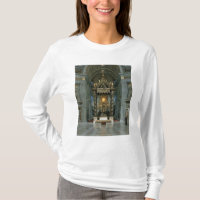 The Baldacchino, the high altar and the chair