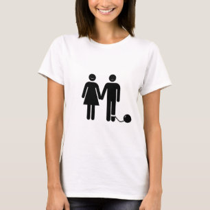 The "Ball and Chained" groom T-Shirt