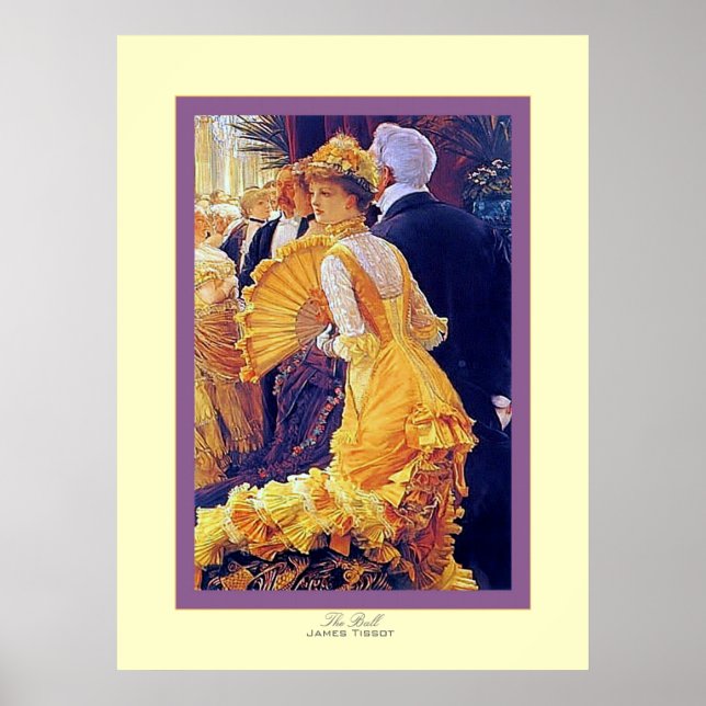 The Ball ~ James Tissot ~ Fine Art Poster (Front)