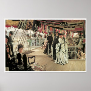 The Ball on Shipboard, James Tissot Poster