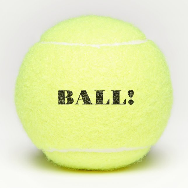The Ball! Tennis Ball (Front)
