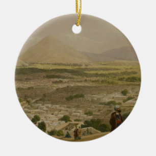 The Balla Hissar and City of Caubul, from the Uppe Ceramic Ornament
