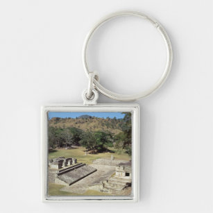 The Ballcourt in the Main Square, Classic Period Keychain