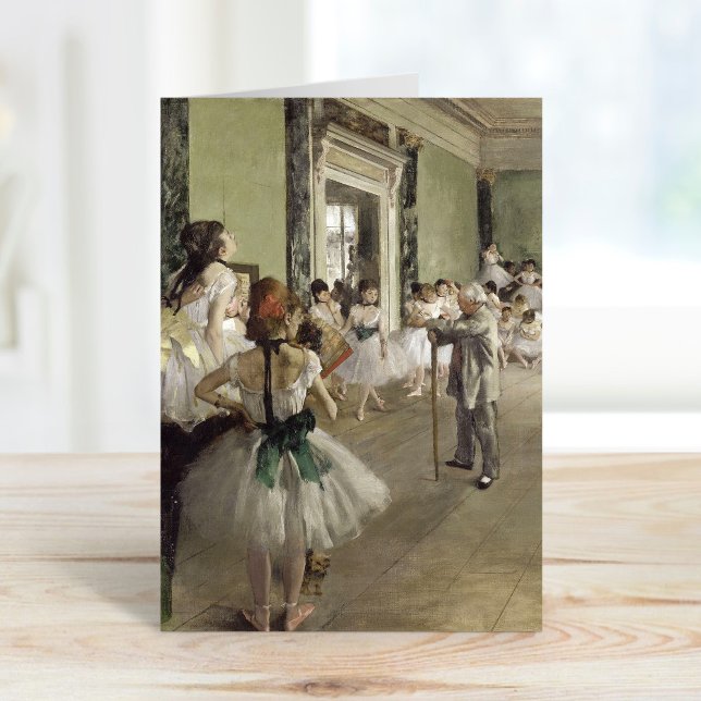The Ballet Class | Edgar Degas Card (Creator Uploaded)