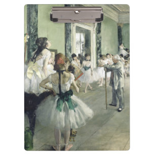 The Ballet Class Edgar Degas Clipboard
