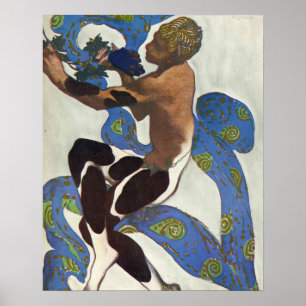 The Ballet Dancer Afternoon of a Fawn Poster