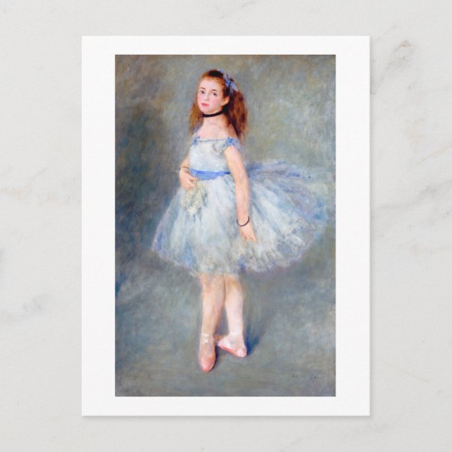 The Ballet Dancer, Renoir Postcard (Front)