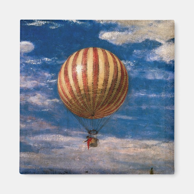 The Balloon, 1878 Magnet (Front)