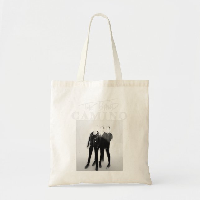 The Band Camino Merch Band Camino Sticker Tote Bag (Front)