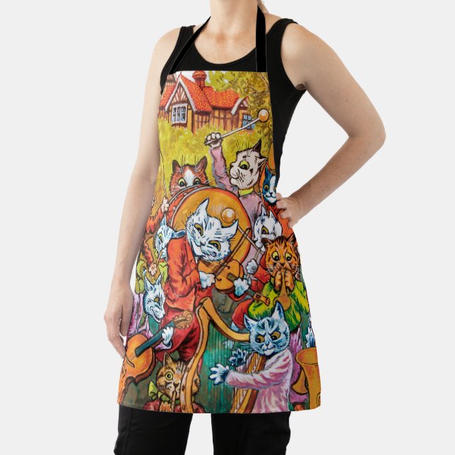 The Band Plays, Louis Wain Apron (Insitu)