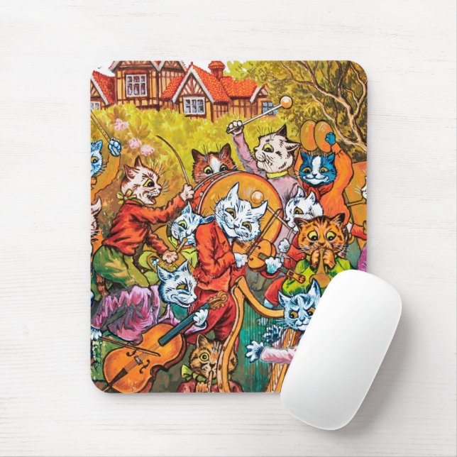 The Band Plays, Louis Wain Mouse Pad (With Mouse)
