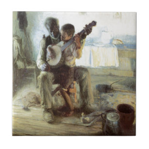 The Banjo Lesson Tile
