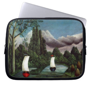 The Banks of the Oise, 1905 (oil on canvas) Laptop Sleeve