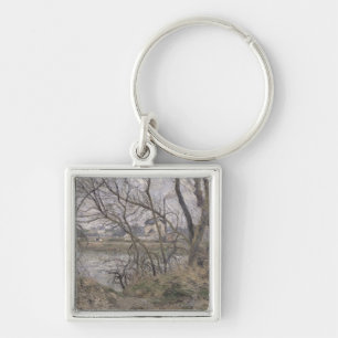 The Banks of the Oise Keychain