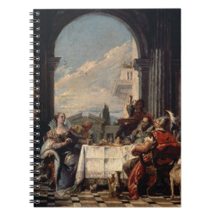 The Banquet of Anthony and Cleopatra, c.1744 (oil Notebook