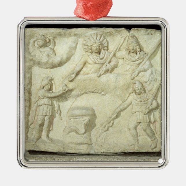 The Banquet of Mithras and the Sun Metal Ornament (Front)