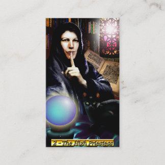 The Banx Tarot High Priestess Business Cards