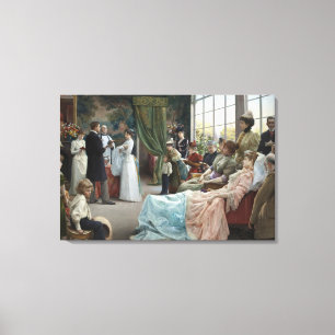 The Baptism, 1892 Canvas Print