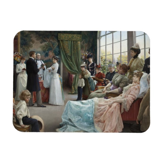 The Baptism, 1892 Magnet (Horizontal)
