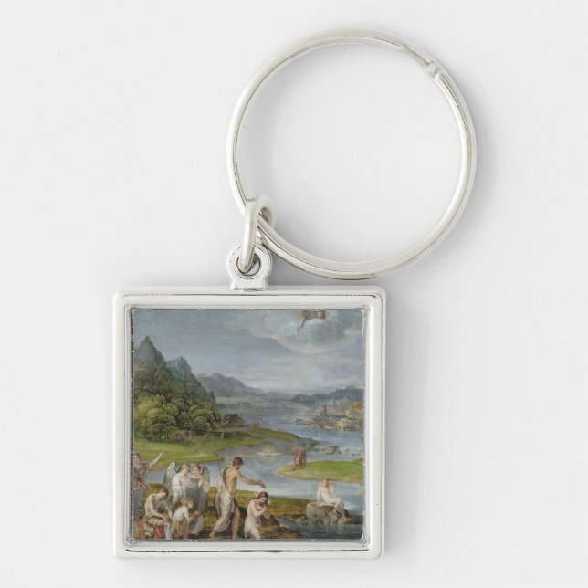 The Baptism of Christ 2 Keychain (Front)