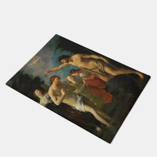“The Baptism of Christ” art floor mat