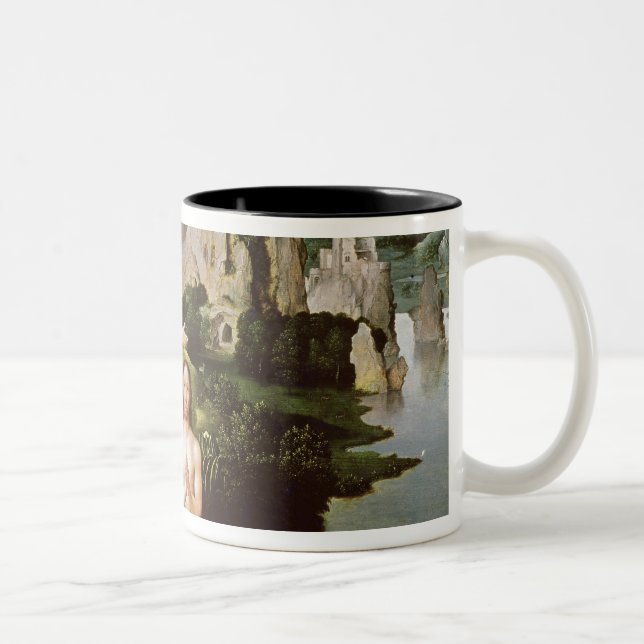 The Baptism of Christ, c.1515 Two-Tone Coffee Mug (Right)
