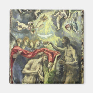 The Baptism of Christ, c.1597 (oil on canvas) Magnet