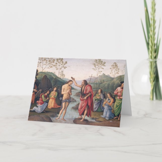 The Baptism of Christ Card (Front)