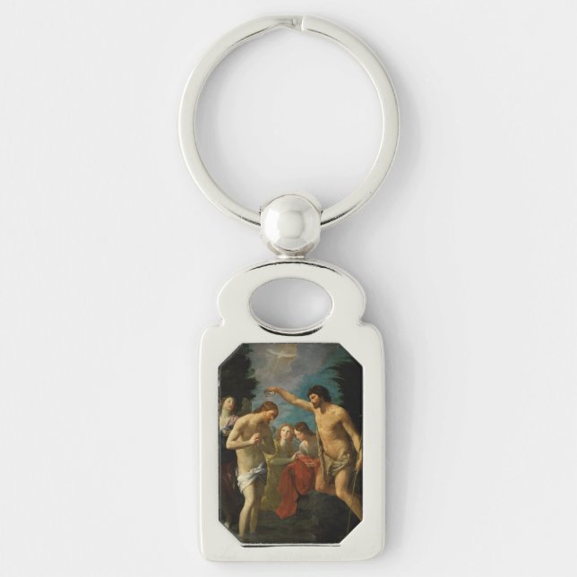 “The Baptism of Christ” key chain (Front)