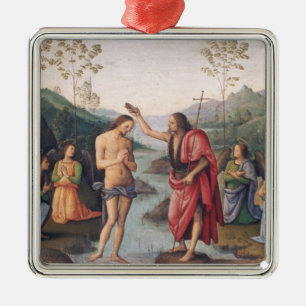 The Baptism of Christ Metal Ornament
