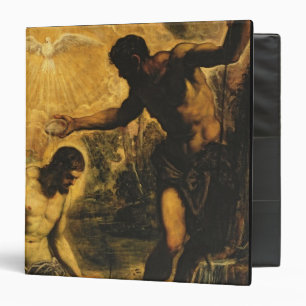 The Baptism of Christ (oil on canvas) Binder